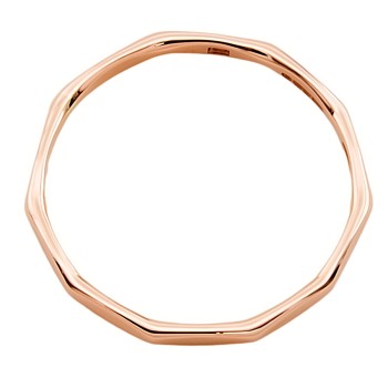 9ct Rose Gold Cymru Gold Wedding Ring size Q